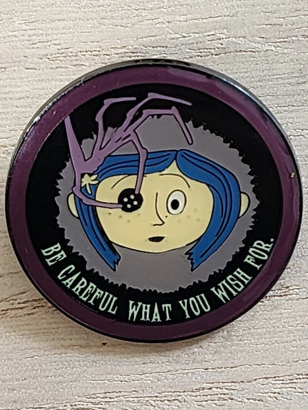 New Coraline Loungefly Enamel Pins, Lot of 4, Selling Together, In Packaging